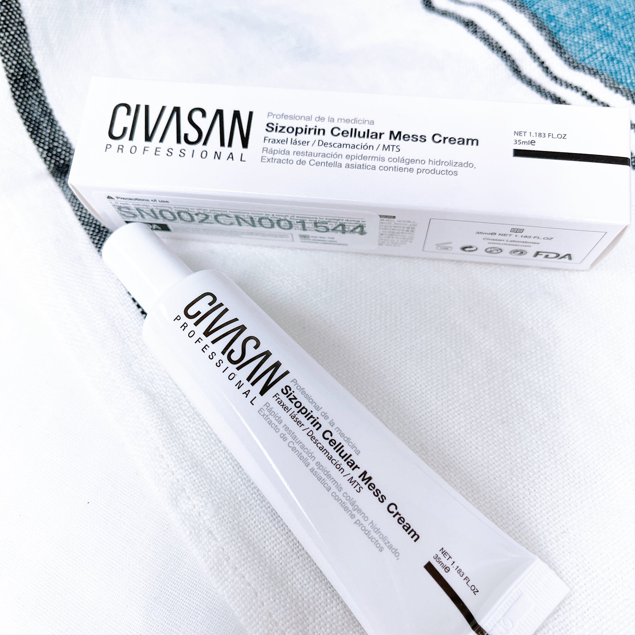 Amazon.com: Civasan Sizopirin Cellular Mess Cream 35ml 1.18